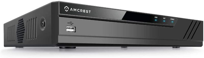 Photo 1 of Amcrest NV4108E-HS 4K 8CH POE NVR (1080p/3MP/4MP/5MP/6MP/8MP/4K) POE Network Video Recorder - Supports up to 8 x 8MP/4K IP Cameras, 8-Channel Power Over Ethernet Supports up to 6TB HDD (Not Included)
