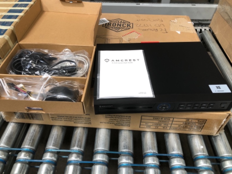 Photo 2 of Amcrest NV4108E-HS 4K 8CH POE NVR (1080p/3MP/4MP/5MP/6MP/8MP/4K) POE Network Video Recorder - Supports up to 8 x 8MP/4K IP Cameras, 8-Channel Power Over Ethernet Supports up to 6TB HDD (Not Included)
