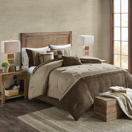 Photo 1 of Madison Park Boone Microsuede 7-Pc. California King Comforter Set Bedding
