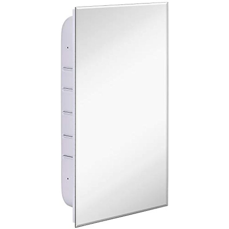 Photo 1 of Simple Recessed Medicine Cabinet with Mirror