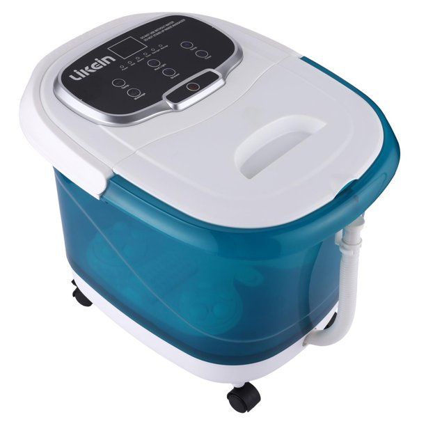 Photo 1 of Likein
Foot Spa Massager with Heat and Massage and Jets with Motorized Rollers, Foot Soak Tub with Adjustable Waterfall Shower, Water Temperature Control, Relieve Feet Muscle Pain, Warehouse