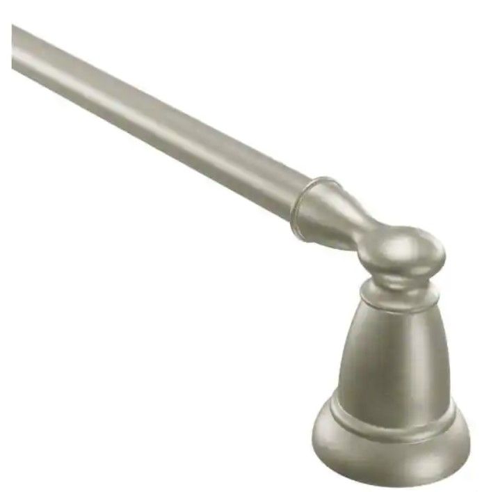 Photo 1 of 
MOEN
Banbury 18 in. Towel Bar in Spot Resist Brushed Nickel