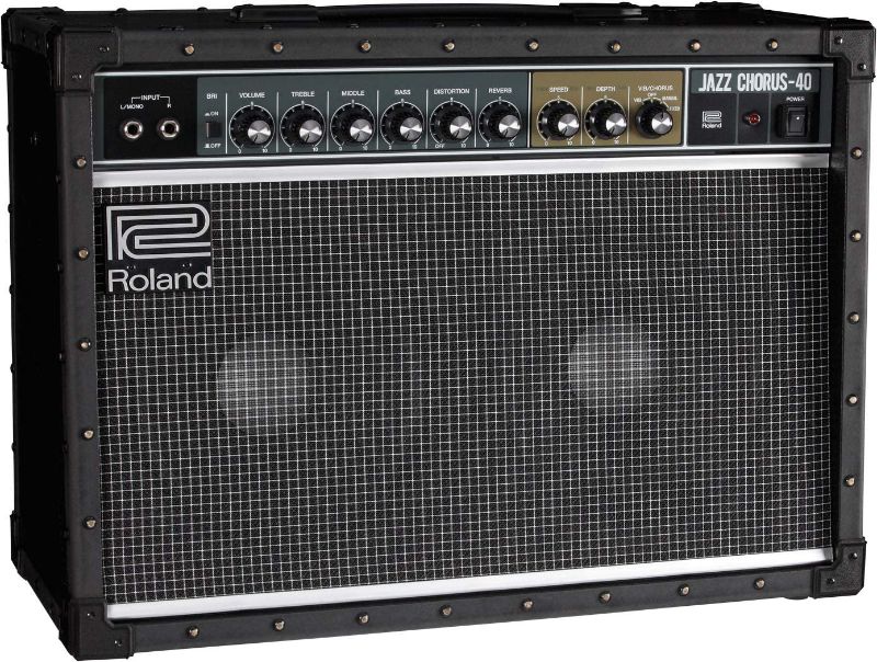 Photo 1 of Roland JC-40 Jazz Chorus 40-Watt Guitar Amplifier with Two 10-Inch Speakers
