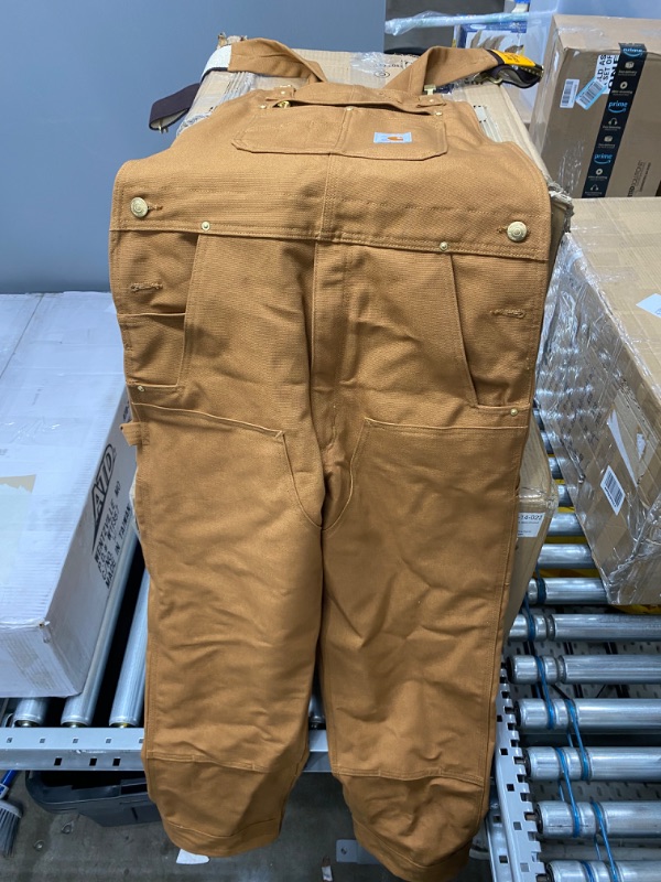 Photo 3 of **PREVIOUS OWNER TRIED ON**
Carhartt Men's Relaxed Fit Duck Bib Overall

