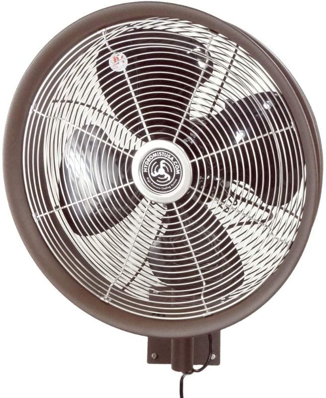 Photo 1 of Hydromist F10-14-022 Outdoor Fan, 18 Inch, Dark Brown
