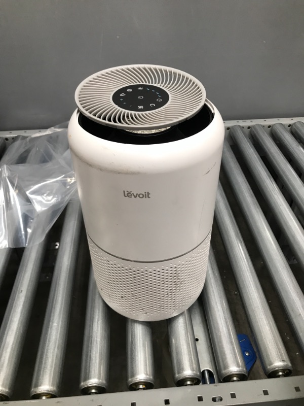 Photo 2 of ***NON FUNCTIONAL**
**PARTS ONLY LEVOIT Air Purifier for Home Allergies Pets Hair in Bedroom, H13 True HEPA Filter, 24db Filtration System Cleaner Odor Eliminators, Ozone Free, Remove 99.97% Dust Smoke Mold Pollen, Core 300, White