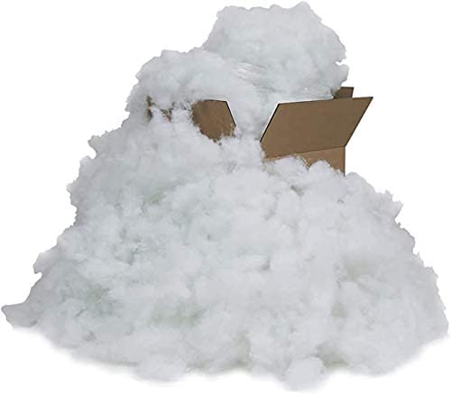 Photo 1 of Fairfield 10-Pound Poly-Fil Premium Polyester Fiber, White | Smooth Consistency (10-Pound) (1)
