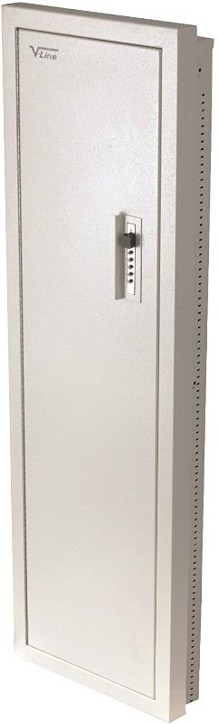 Photo 1 of V-Line Closet Vault II Gun Safe & in-Wall Cabinet, Off White
