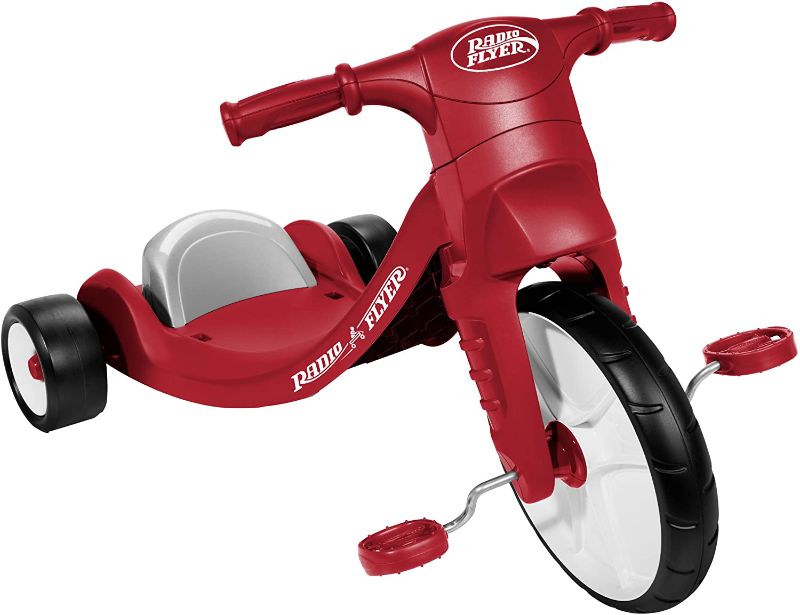 Photo 1 of *** MISSING WHEEL ***  Radio Flyer Junior Flyer Trike, Outdoor Toy for Kids, Ages 2-5, Multi/None, ONE SIZE
