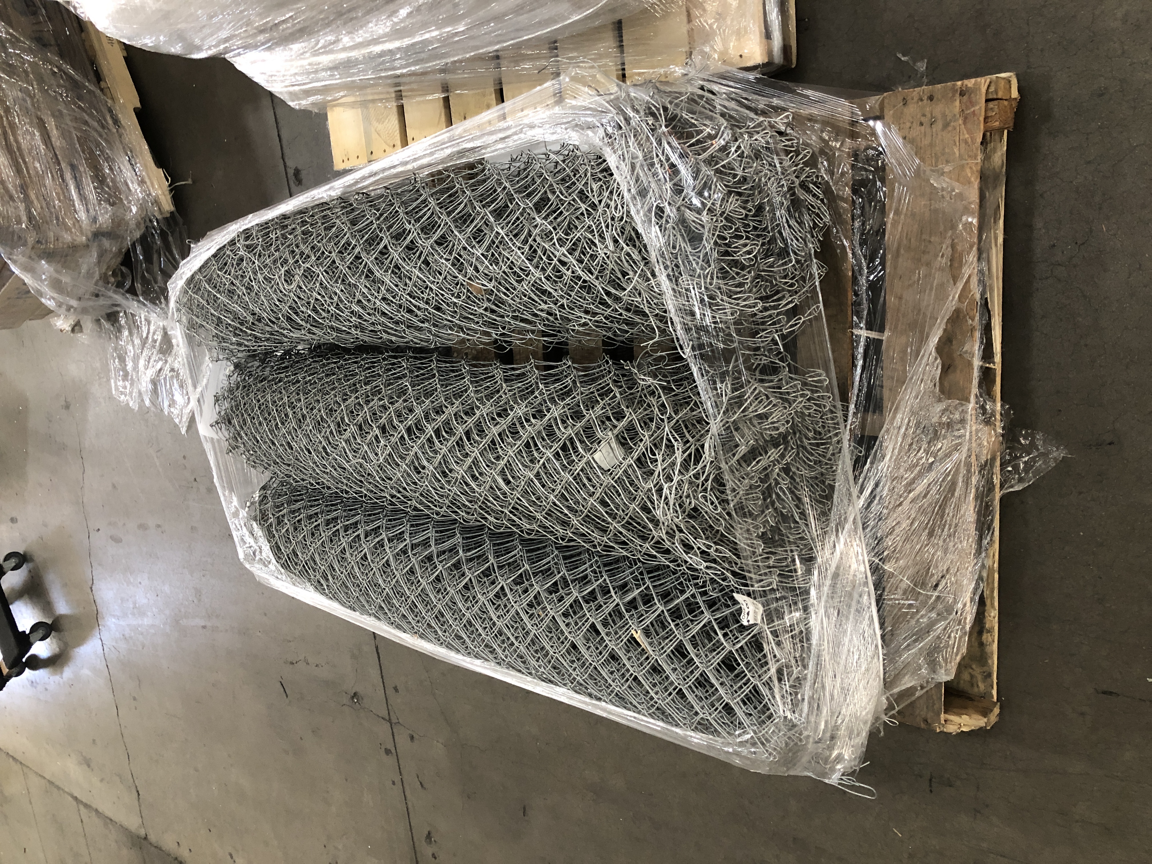 Photo 2 of ***PALLET OF 3 *** 66 INCH TALL CHAIN LINK ROLL OF WIRE FENCE ** STOCK PHOTO FOR REFERENCE ** 