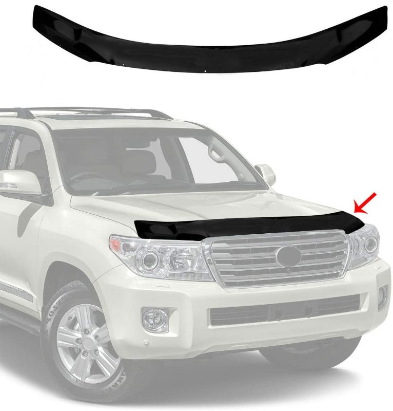 Photo 1 of *** STOCK PHOTO FOR REFERENCE *** Front Bug Shield Hood Deflector Guard Bonnet Protector | Compatible with Toyota Land Cruiser 67 IN | Mount Hood Protector Accessories