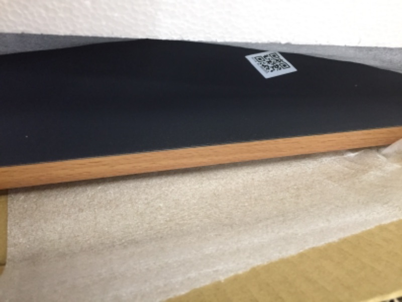 Photo 1 of MooreCo Essentials Flipper Training Table 72x24 Teak Top Black Base
