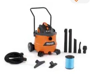 Photo 1 of 16 Gallon 6.5-Peak HP NXT Wet/Dry Shop Vacuum with Cart, Fine Dust Filter, Hose and Accessories
