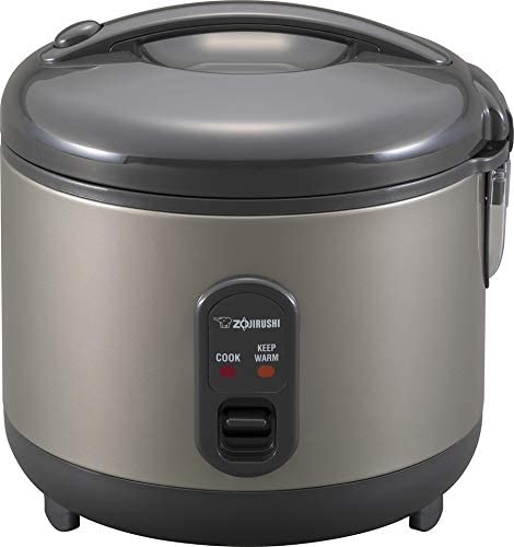 Photo 1 of Zojirushi NS-RPC10HM Rice Cooker and Warmer, 5.5-Cup (Uncooked), Metallic Gray
