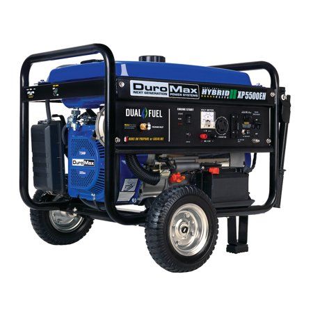 Photo 1 of DuroMax XP5500EH 5500-Watt Electric Start Dual Fuel Hybrid Portable Generator
