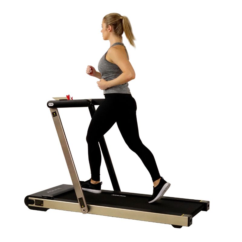 Photo 1 of Asuna Space Saving Treadmill, Low Profile & Folding, Motorized with Speakers for Aux Audio Connection
