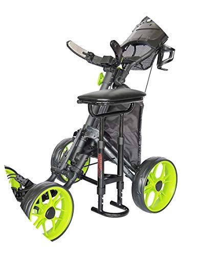 Photo 1 of **SEAT ONLY**
Caddytek Golf Push Cart Removable Seat - Lightweight, Compact & Easy to Use Outdoor Sports - for CaddyCruiser ONE & CaddyLite One Series Cart
