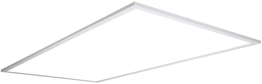 Photo 1 of ?Metalux RT24FP Integrated LED White Flat Panel Troffer Light Fixture, 2' x 4'
 47.75 x 23.75 x 1.75 inches
