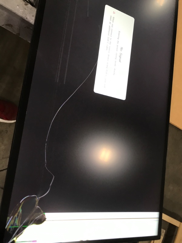 Photo 1 of LG 34BK95U-W UltraFine 34" 21:9 5K 2K (5120 x 2160) Nano IPS LED UltraWide Monitor, 600 cd/m² HDR, Thunderbolt 3 / USB Type-C Inputs Black(Parts Only )