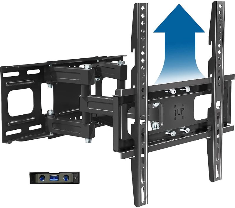 Photo 1 of **MISSING HARDWARE AND COMPONENTS** Full Motion TV Wall Mount Bracket Height Setting Dual Swivel Articulating Arms Extension Tilt Rotation, holds up to 132 lbs