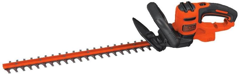 Photo 1 of BLACK+DECKER Electric Hedge Trimmer, 22-Inch (BEHT350) 