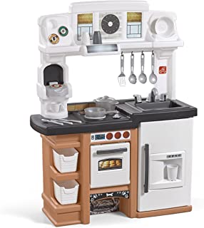 Photo 1 of (INCOMPLETE SET OF ACCESSORIES)
Step2 899399 Espresso Bar Play Kitchen for Kids, Tan