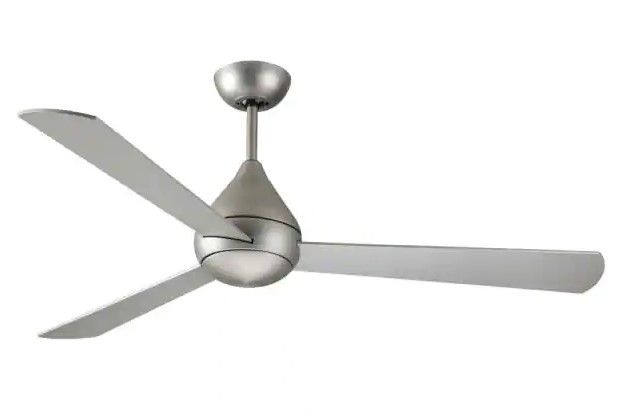 Photo 1 of ***PARTS ONLY*** Mc Coy 52 in. Satin Steel Ceiling Fan
