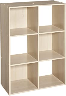 Photo 1 of (DAMAGED CORNERS(
closetmaid 4176 cubeicals organizer, 6-cube, birch