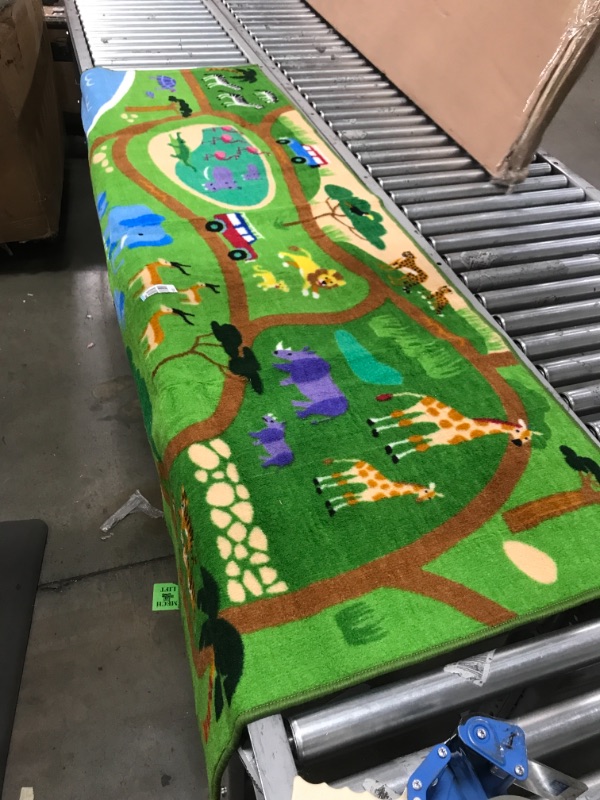 Photo 1 of Wildkin Kids Educational Play Rug for Boys and Girls, Features Skid-Proof Backing and Serged Borders
