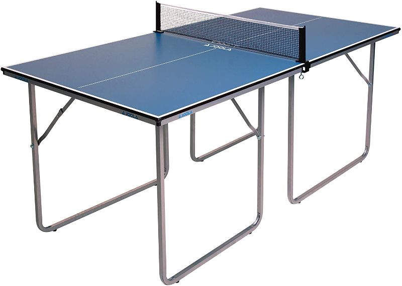 Photo 1 of ***PARTS ONLY*** JOOLA Midsize Compact Table Tennis Table Great for Small Spaces and Apartments – Multi-Use Free Standing Table - Compact Storage Fits in Most Closets - Net Set Included - No Assembly Required
