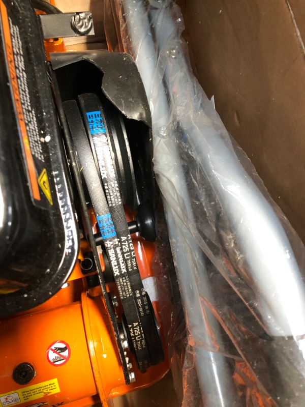 Photo 1 of SuperHandy Plate Compactor Rammer 7 HP Gas Engine 4200-Pounds of Compaction Force Rammer Jumping Jack Tamper 20 × 15 Inch Plate for Paving Landscapes Sidewalks Patios EPA/CARB Compliant
