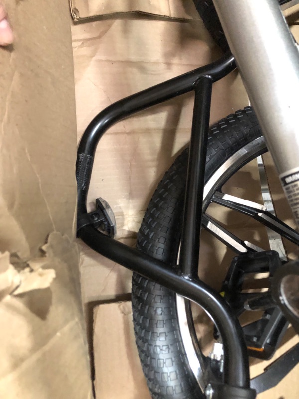Photo 3 of ***PARTS ONLY***Bike is missing gears also not just all hardware***
Mongoose Legion Freestyle Sidewalk BMX Bike for-Kids, -Children and Beginner-Level to Advanced Riders, 16-20-inch Wheels, Hi-Ten Steel Frame, Micro Drive 25x9T BMX Gearing
