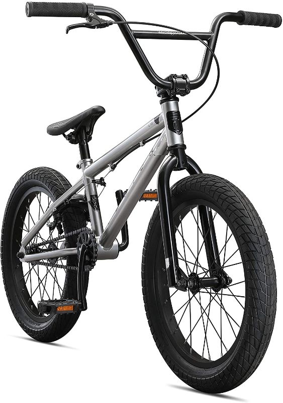 Photo 1 of ***PARTS ONLY***Bike is missing gears also not just all hardware***
Mongoose Legion Freestyle Sidewalk BMX Bike for-Kids, -Children and Beginner-Level to Advanced Riders, 16-20-inch Wheels, Hi-Ten Steel Frame, Micro Drive 25x9T BMX Gearing

