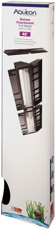 Photo 1 of All Glass Aquarium AAG21248 Fluorescent Deluxe Hood, 48-Inch
