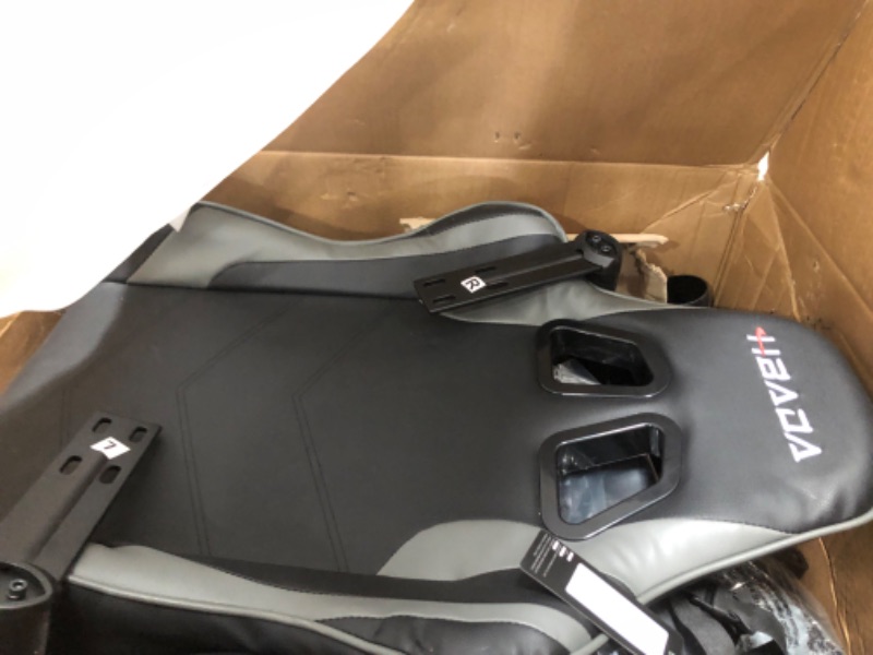 Photo 2 of MISSING HARDWARE***Homall Gaming Chair Office Chair High Back Computer Chair Leather Desk Chair Racing Executive Ergonomic Adjustable Swivel Task Chair with Headrest and Lumbar Support (White)
DAMAGED