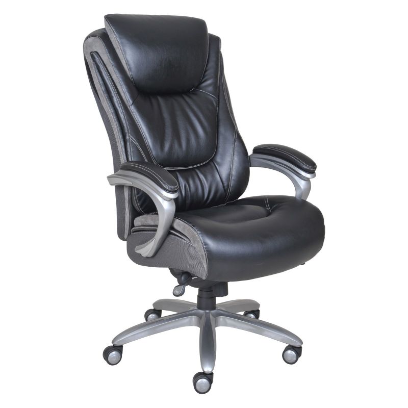 Photo 1 of Serta Black Big and Tall Executive Office Chair

