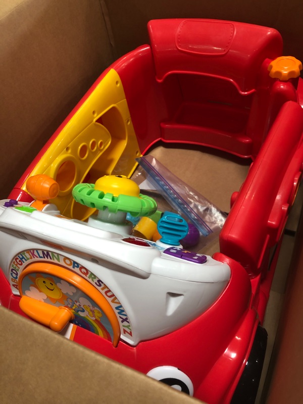 Photo 2 of Fisher-Price Laugh & Learn Crawl Around Car, stationary play center for babies and toddlers [Amazon Exclusive]
