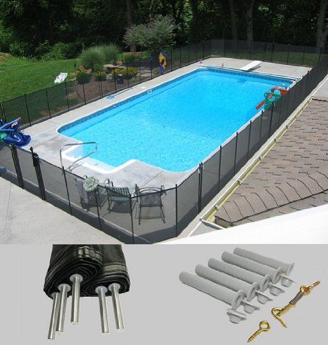 Photo 1 of 2 pack 4 X 12 - Feet Pool Fence, by Pool Fence DIY
