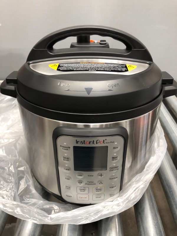 Photo 2 of Instant Pot Duo Plus 6 qt 9-in-1 Slow Cooker/Pressure Cooker