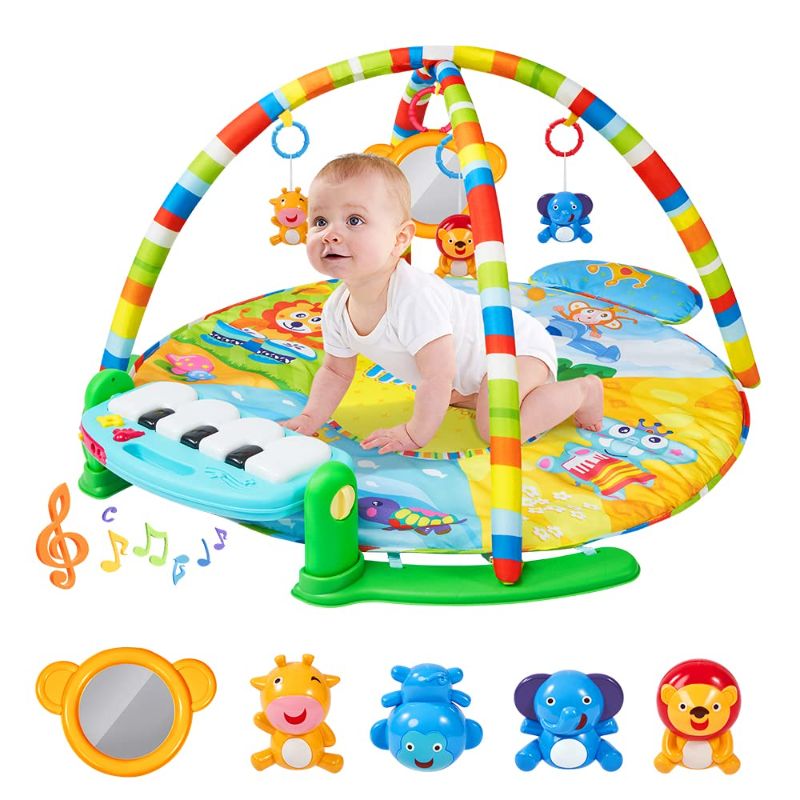 Photo 1 of Eners Baby Gym Play Mat, (Green)
