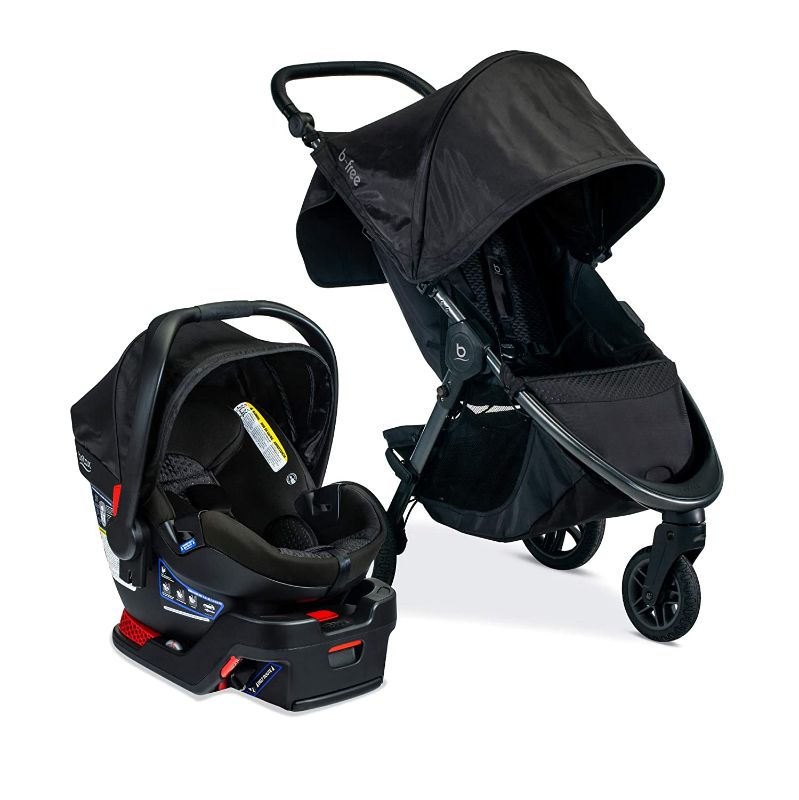 Photo 1 of Britax B-Free & B-Safe Gen2 Flexfit Travel System, Midnight
