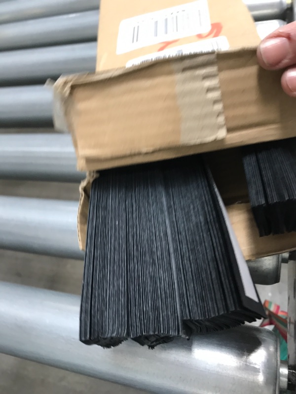 Photo 2 of **SOME HAVE BEEN USED**
Redi Shade Inc 1817205 Blackout Pleated Paper Shade, 48 in x 72 in, 6 pack, Black
