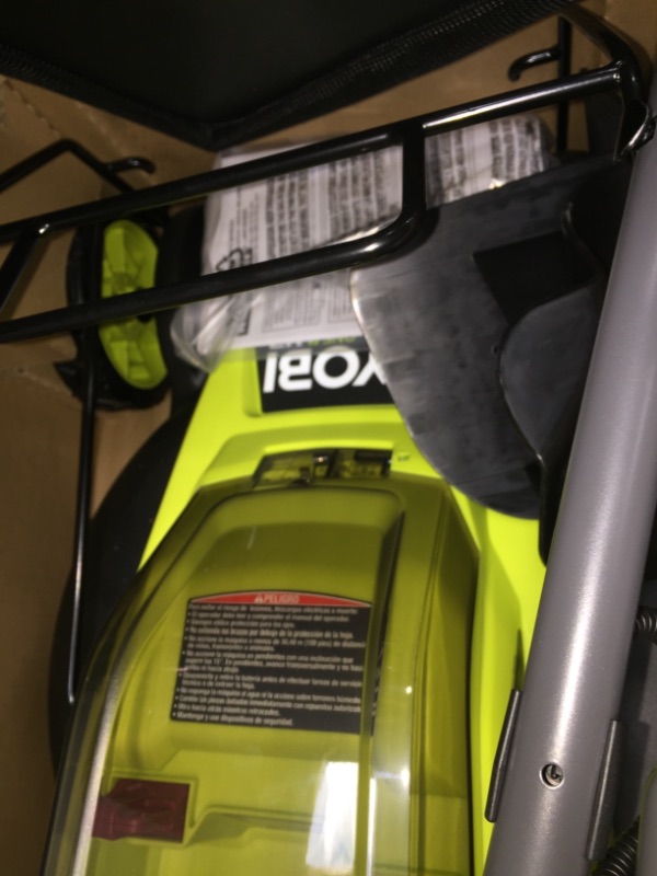 Photo 3 of RYOBI ONE+ HP 18V Brushless 16 in. Cordless Battery Walk Behind Push Lawn Mower with (2) 4.0 Ah Batteries and (1) Charger
