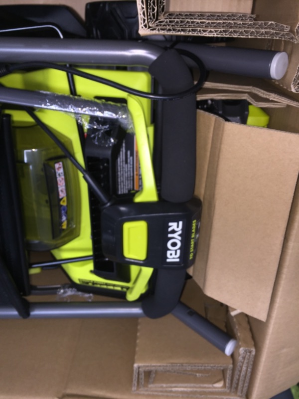 Photo 7 of RYOBI ONE+ HP 18V Brushless 16 in. Cordless Battery Walk Behind Push Lawn Mower with (2) 4.0 Ah Batteries and (1) Charger
