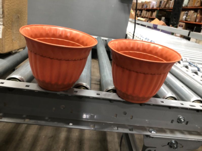 Photo 2 of 2 Pack 6in Milano Clay Flower Pot
