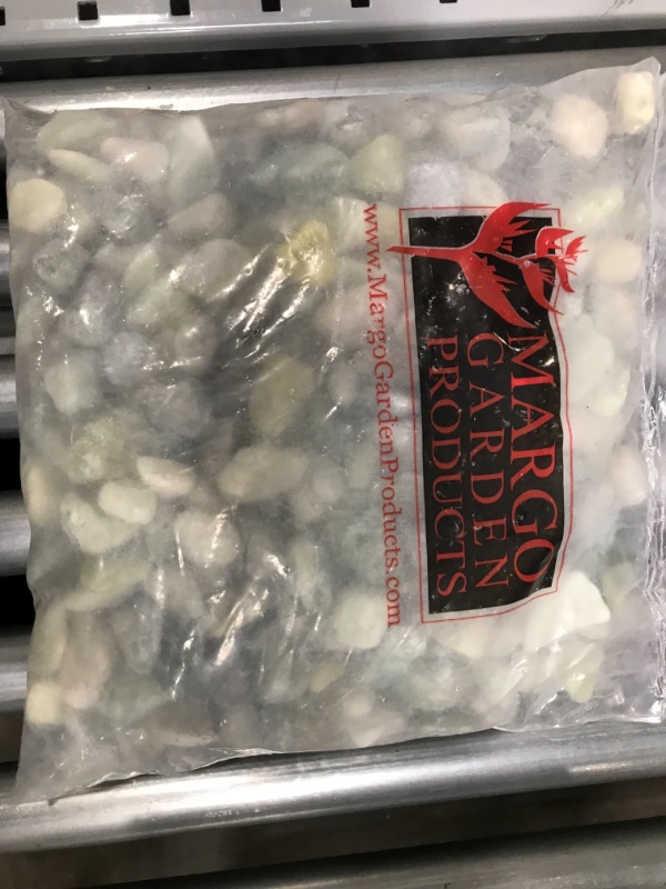 Photo 2 of 1 in. to 2 in. 20 lb. Medium Jade Pebbles
