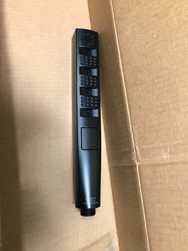 Photo 1 of 1.75 GPM Traditional Hand Shower Package-black
