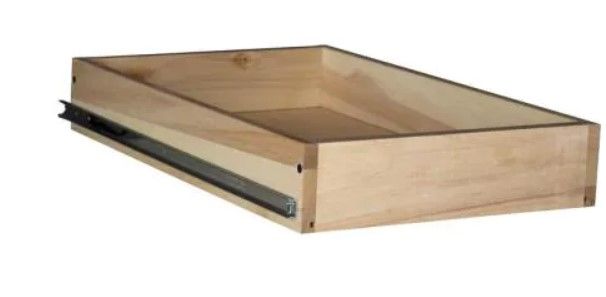 Photo 1 of Hampton Bay 13 in. Pull-Out Drawer for 18 in. Base Cabinet KADRTA18