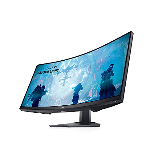 Photo 1 of Dell S3422dwg - 34-inch Wqhd (3440 X 1440) 21:9 144hz Curved Gaming Monitor, Hdr 400, 1800r Curvature, 2ms Grey-to-grey Response Time (extreme.
