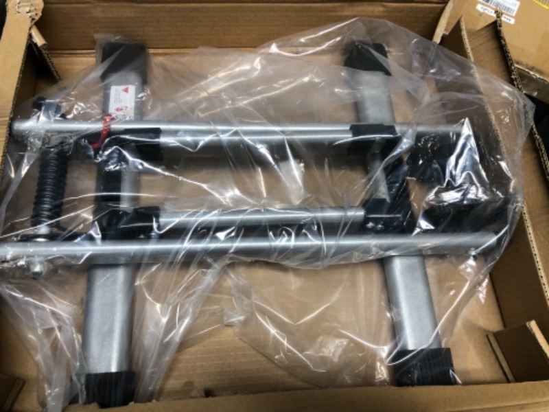 Photo 1 of MaxxHaul 80717 Foldable Floor Bike Stand Fits 20-29 Sports Bicycles